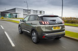 Peugeot 3008, 17 plate, rear, action