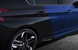 Peugeot 308 GTi, 2017, blue black Coupe Franche paint