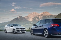 Peugeot 308 hatch and SW, 2017, pair