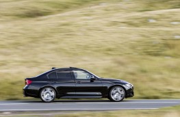 BMW 340i M Sport, 2015, side, action