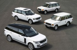 Range Rover, four generations, 2015