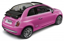 Fiat 500C, rear