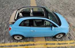 Fiat 500C TwinAir, side