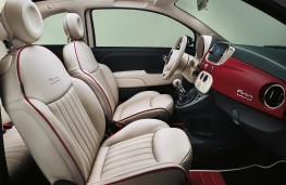 Fiat 500-60TH, special edition, interior