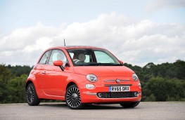 Fiat 500, 2015, front