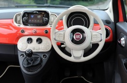 Fiat 500, 2015, interior