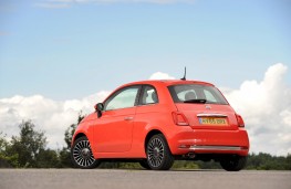 Fiat 500, 2015, rear