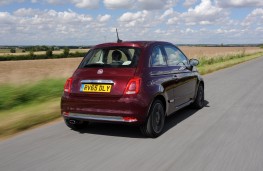Fiat 500 TwinAir, 2015, rear, action