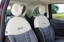 Fiat 500 TwinAir, 2015, seats