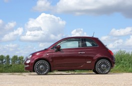 Fiat 500 TwinAir, 2015, side