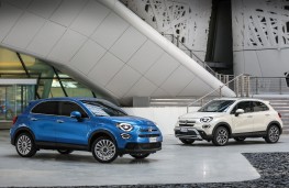 Fiat 500X Urban and Cross, 2018, front