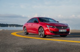 Peugeot 508, 2018, front, static