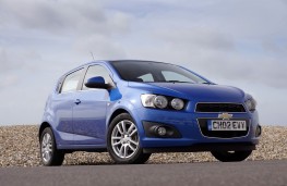 Chevrolet Aveo, front