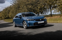 Honda Civic, 2026, front, action