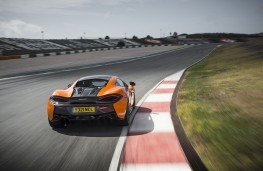Mclaren 570S Coupe, rear, action