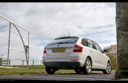 Skoda Rapid Spaceback SE, rear