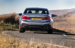 BMW 5 Series, 2017, rear