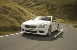 BMW 6 Series Coupe, front, action