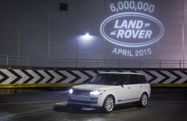 Range Rover, six millionth Land Rover produced, 2015