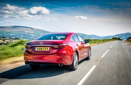 Mazda6 GT Sport Nav+, 2019, rear, action