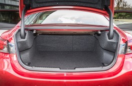 Mazda6 saloon, boot