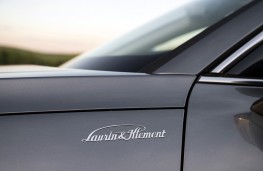 Skoda marks 100 years of Laurin and Klement, 2025, badge