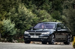 BMW 7 Series, 2016, action