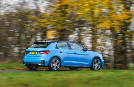 Audi A1 S line, 2019, rear, action