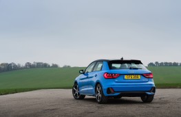 Audi A1 S line, 2019, rear, static