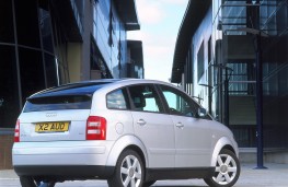 Audi A2, rear