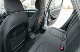 Audi A3 Sportback, rear seats