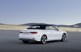 Audi A5 Cabriolet, 2016, rear, hood up
