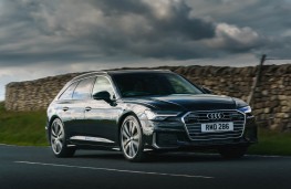 Audi A6 Avant, 2018, front