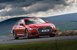 Audi A6, 2018, front