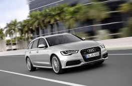 Audi A6 Avant, front, action