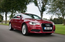 Audi A6, front, action