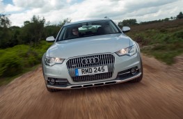 Audi A6 allroad quattro, front, action, off road