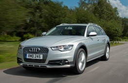 Audi A6 allroad quattro, front, action