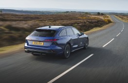 Audi A6 Avant e-tron Launch Edition, 2025, rear, action