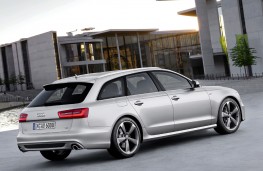 Audi A6 Avant, rear
