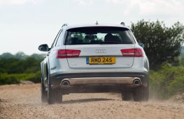 Audi A6 allroad quattro, rear, action, off road