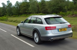 Audi A6 allroad quattro, rear, action