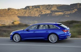 Audi A6 Avant, 2018, side