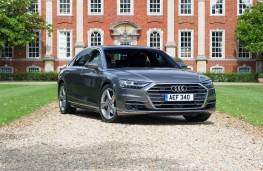 Audi A8, 2018, front