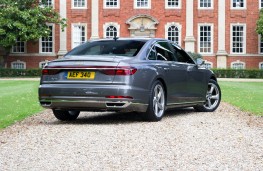 Audi A8, 2018, rear