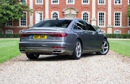 Audi A8, 2018, rear, static