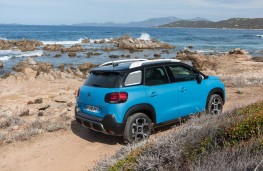Citroen C3 Aircross, 2017, rear, off road