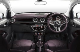 Vauxhall ADAM, interior, purple