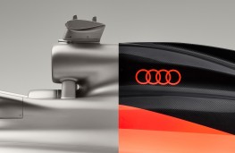 Audi R26 F1 car, 2025, air intake