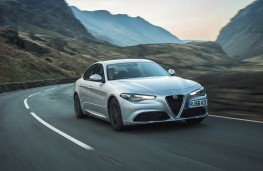 Alfa Romeo Giulia, front action